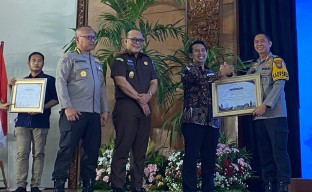 Polres Bojonegoro Sabet Penghargaan Kinerja Pelaksanaan Anggaran Terbaik