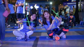 Kenalkan Olahraga Poundfit, SuperO2 Gugah Gaya Hidup Sehat Warga Surabaya