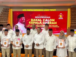 6 Rekom Gerindra di Pilkada Jatim 2024, Berikut Daftarnya!