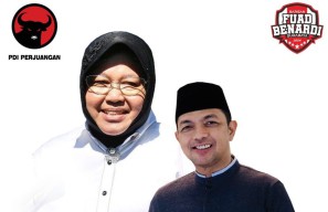3 Parpol Pengusung Kawal Pendaftaran Risma - Gus Hans ke KPU Jatim Sore Ini