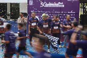SIER Industrial Run 2024: Sensasi Lari di Bawah Pengolahan Limbah Surabaya