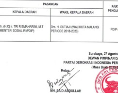 Beredar Surat Rekom Risma - Sutiaji Diusung PDIP Maju Pilgub Jatim 2024