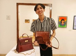 Intip Tas Kulit Sapi Jahit Tangan Karya Mahasiswa Unipa Surabaya