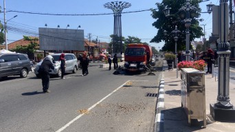 Truk Road Sweeper di Ponorogo Mulai Jalan, Ini Jadwal dan Titik Pembersihan