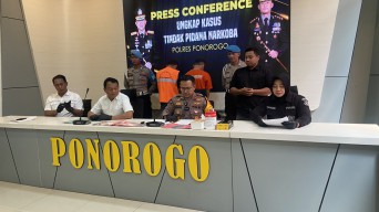 Peredaran Sabu di Ponorogo Libatkan Tahanan Lapas, Total BB Seberat 55 Gram