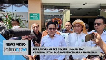 Video: PKB Laporkan Eks Sekjen Lukman Edy ke Polda Jatim