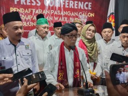 Budi Setyahadi dan Susilowati jadi Pendaftar Terakhir di KPU Tulungagung