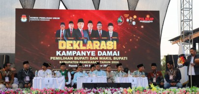 KPU Pamekasan Umumkan LADK Paslon, Dibatasi Maksimal Rp32 M