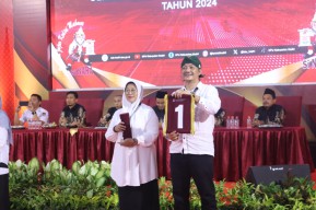 Deny - Mudawamah Maknai Nomor 1 sebagai Sinyal Kemenangan di Pilkada Kediri 2024