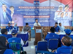 Konsolidasi Demokrat, Wahono Paparkan Grand Desain Pembangunan Bojonegoro