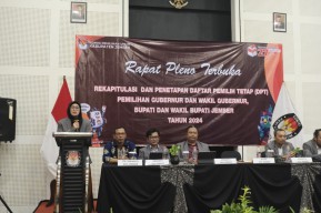 KPU Jember Tetapkan DPT Sebanyak 1,9 Juta, Naik 5000 Dibanding Pemilu 2024