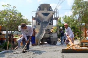 SIG Dukung Pembangunan Jalan 6 Desa di Rembang dan Blora