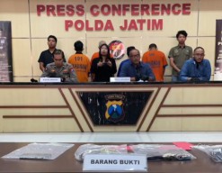 Polda Jatim Bekuk Sindikat Pencurian Perangkat Tower Telekomunikasi