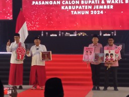 Nomor Urut Pilkada Jember, Hendy - Gus Firjaun 1 dan Fawait - Djoko 2