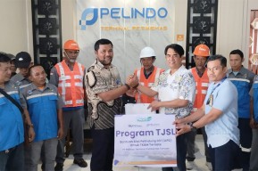 Pelindo Terminal Petikemas Ajak Buruh TKBM Peduli Keselamatan dan Kesehatan