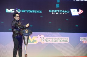Pj Gubernur Jatim Luncurkan DigiPay, Transaksi di RSUD dr Soetomo Cashless