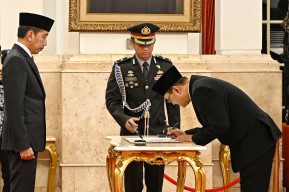 Presiden Jokowi Lantik Gus Ipul jadi Menteri Sosial
