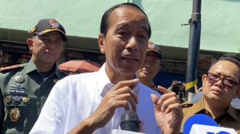 Presiden Jokowi Pamit pada Masyarakat Surabaya: Nyuwun Pangapunten