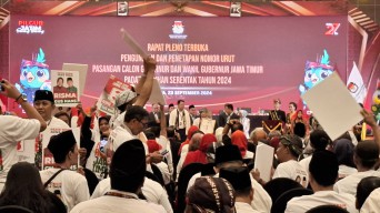 Penentuan Nomor Urut Cagub Jatim 2024 Diwarnai Saling Ejek