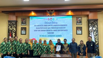 RSD dr Soebandi Jember jadi Rujukan Pemeriksaan Kesehatan Paslon 2 Kabupaten