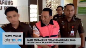 Video: Kades Tambakrejo Tersangka Korupsi Dana Desa Ditahan Kejari Tulungagung