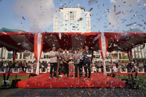 1.090 Peserta Ramaikan Internasional Triathlon Open Tournament