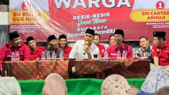 Eri Cahyadi Galang Dukungan untuk Risma - Gus Hans di Pilgub Jatim 2024