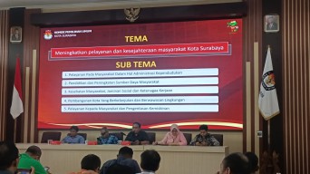 Debat Publik Pertama Pilwali Surabaya, Eri - Armuji Diuji Tema Kesejahteraan