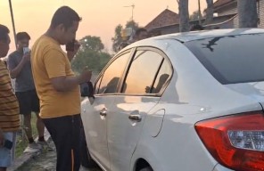Identitas Mobil Misterius dengan Bekas Tembakan di Bangkalan Terungkap