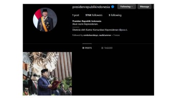 Akun Instagram Resmi Kepresidenan, 1 Postingan Follower 975 Ribu
