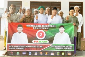 Ulama dan Tokoh Masyarakat Sumenep Dukung Paslon Faham