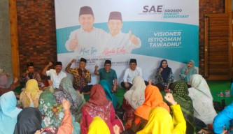 Paslon SAE Dapat Dukungan dari Ratusan Nyai dan Ning di Pilbup Sidoarjo