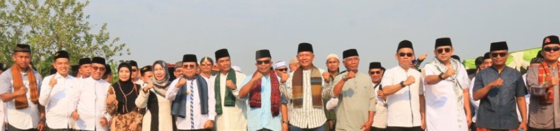 Pembangunan Ponpes Al Amin Mojokerto, Pjs Bupati Beri Pesan Soal Ini