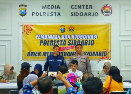 Hari Jadi Humas Polri, Polresta Sidoarjo Gelar Bakti Kesehatan bagi Wartawan