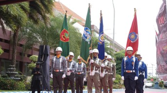 Terima Kirab Pataka 2024, Pemkab Kediri Maknai Semangat Kebersamaan Warga Jatim