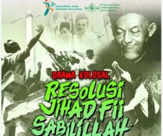 Drama Kolosal Resolusi Jihad Meriahkan Hari Santri Nasional di Surabaya