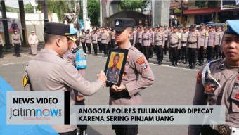 Video: Anggota Polres Tulungagung Dipecat karena Sering Pinjam Uang