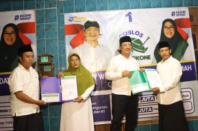 Perjuangan Wahidiyah dan Ponpes Kedunglo Dukung Deny - Mudawamah di Pilbup Kediri