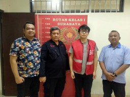 Rutan Surabaya Terima Jaksa Eksekusi RT, Kakanwil: Diproses Sesuai SOP