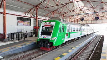 KA BIAS Madiun-Bandara Adi Soemarmo Catat 1.400 Penumpang Selama Uji Coba