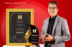 Dirut Bank Jatim Dinobatkan sebagai The Best CEO