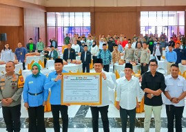 Deklarasi Damai Pilbup Sidoarjo, 2 Paslon Siap Menang dan Kalah