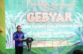 Gebyar Musim Giling, Pj Gubernur Adhy Ingin Jatim jadi Lumbung Gula