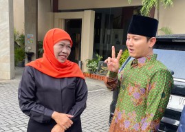 Dampingi Khofifah di Trenggalek, Mas Ipin: Saya Tegak Lurus Menangkan Risma