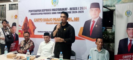Anggota DPRD Jatim Cahyo Harjo Banyak Dapat Keluhan PPDB Zonasi saat Reses