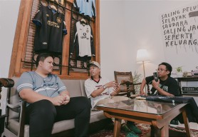 Founder Allegiant Muhamad Harryanto Berbagi Inspirasi di HUT Surabaya Jersey Community