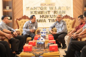 Kemenkumham Kalsel Timba Ilmu Strategi Raih WBK WBBM di Kanwil Jatim