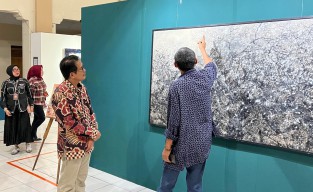 Mengamati Gerak-Gerik, Pameran Seni Rupa di Gedung Budaya Loka Tuban