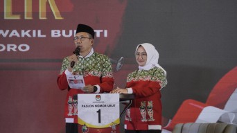 Debat Publik Pilkada Bojonegoro: Teguh - Farida Paparkan Sapta Cita