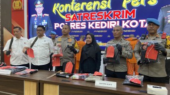 4 Perampok Minimarket di Kediri Dibekuk, Ancam Karyawan dengan Parang dan Airgun